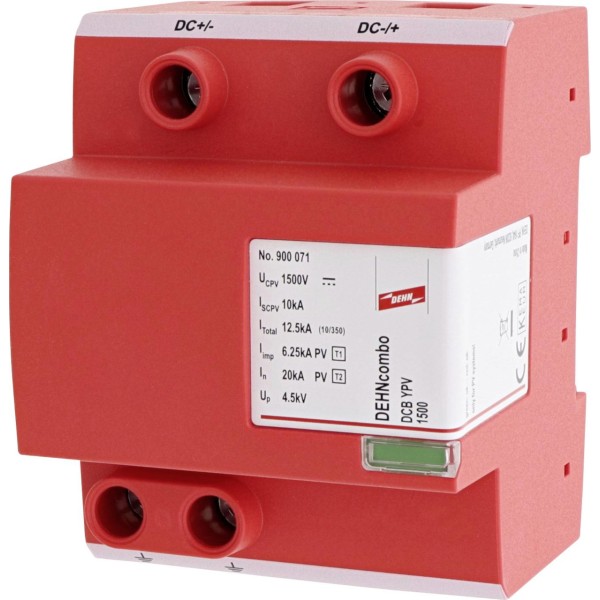 DC surge arrester DEHN T1+T2 900070