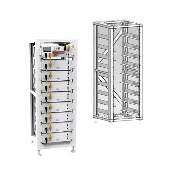 DEYE 3U-LRACK Batterieschrank für 9 Module – DEYE BOS-G PRO HV und BMS