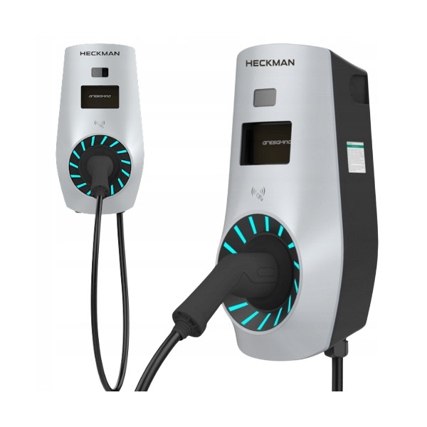 Wall-Mounted EV Charger 22kW Heckman Gresgying TURBO Wallbox H1-EU22-C