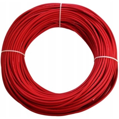 Solar cable 6mm² HELUKABEL H1Z2Z2-K UV – red, 1 m